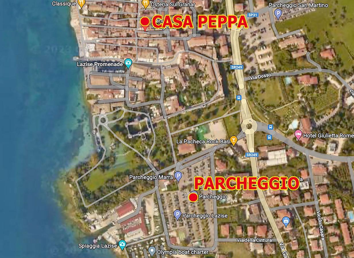 Casa Peppa Lägenhet Lazise Exteriör bild